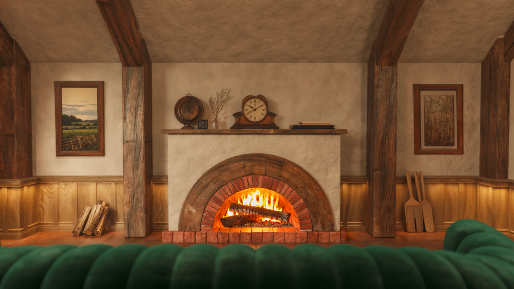 The Faireborough at Shiney Rock - Lodging Retreat - Hospitality / Lodging Retreat photorealistic render 8