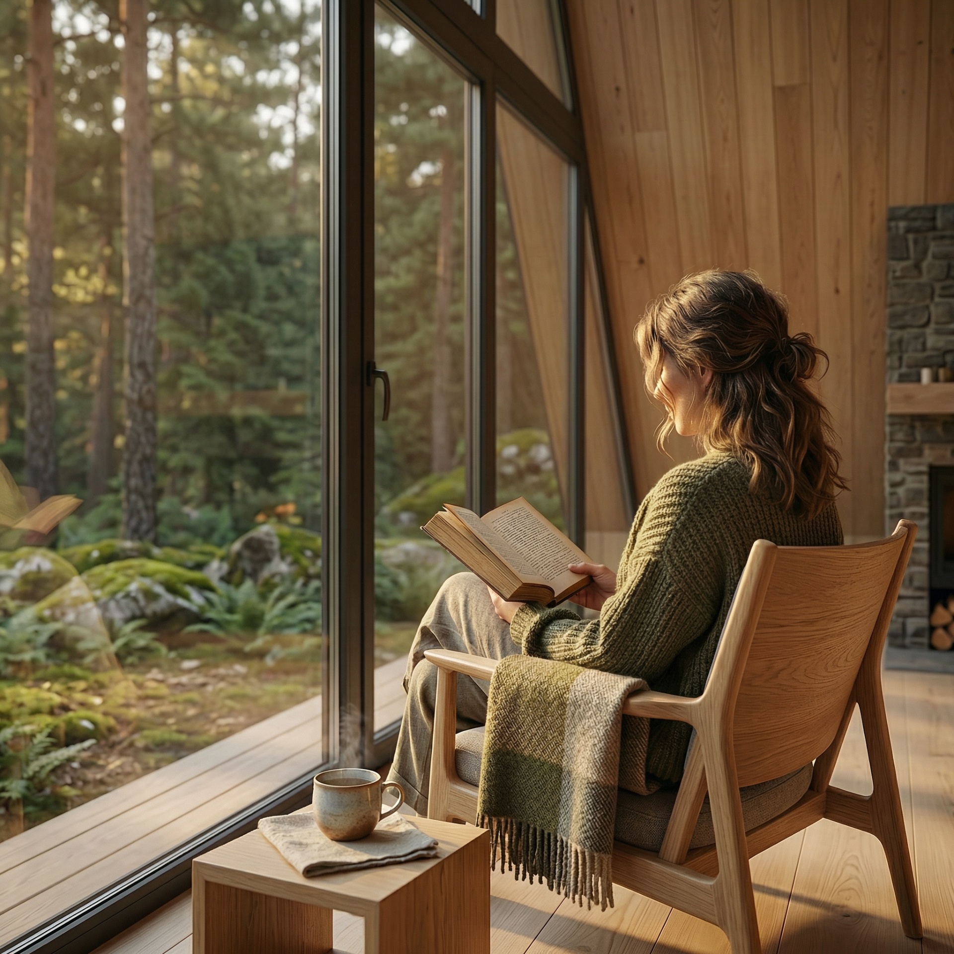 Whispering Pines - Lodging Retreat - Hospitality / Lodging Retreat photorealistic render 7