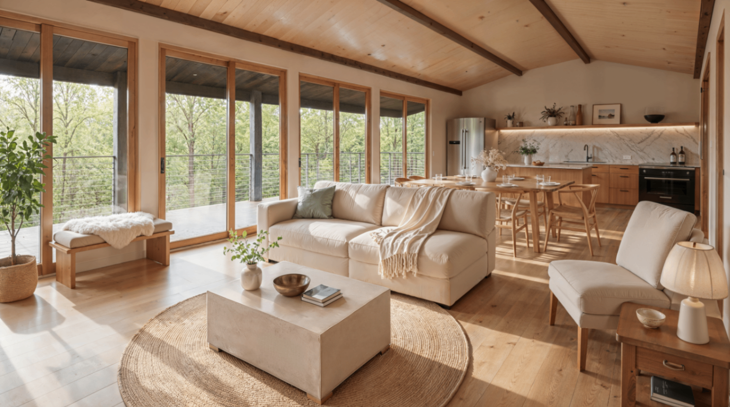 Mirror Creek - Glamping Retreat - Hospitality / Glamping Retreat photorealistic render 4