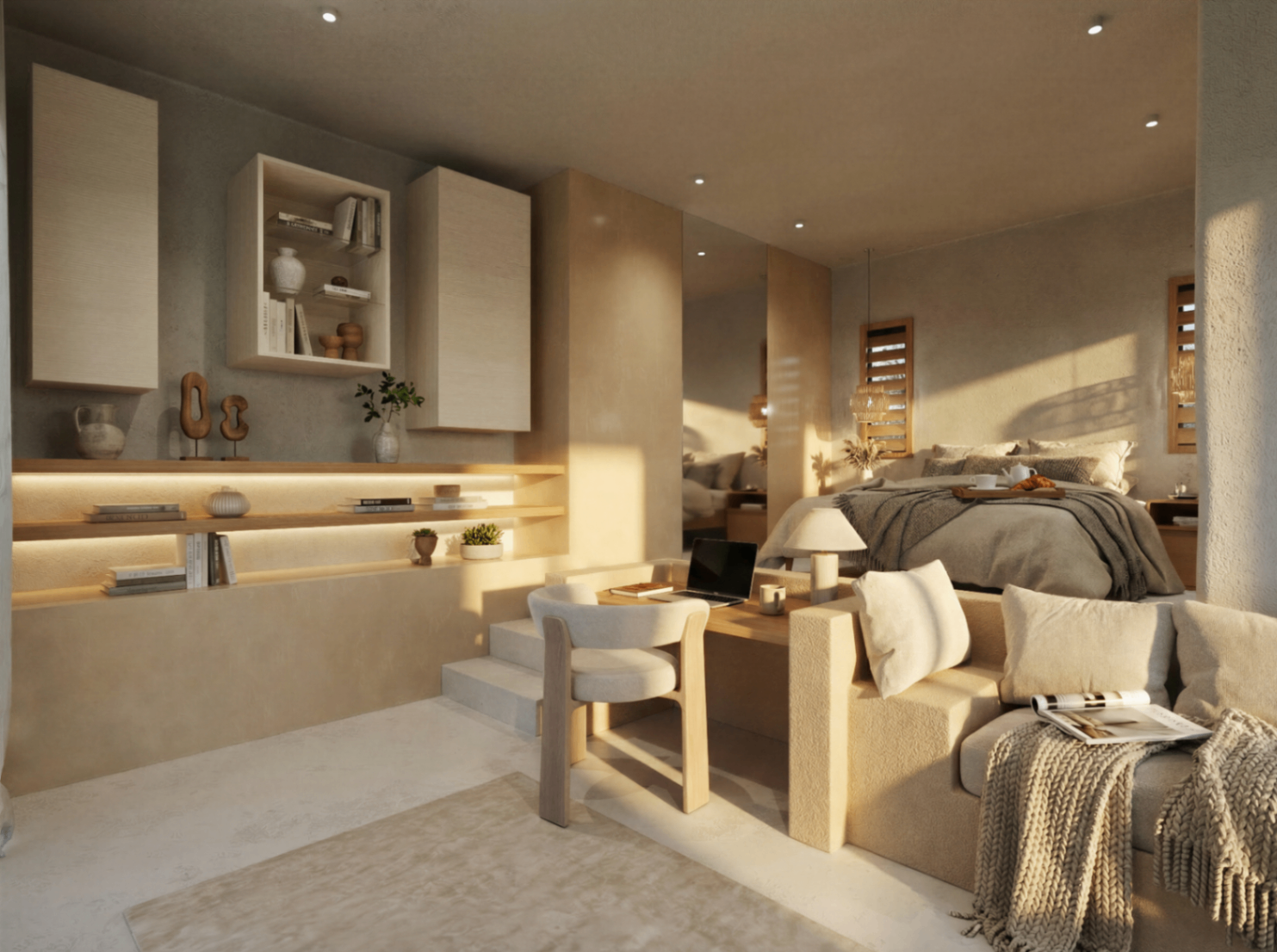 Lipari's Lodging Resort - Hospitality / Sustainable Tourism photorealistic render 5