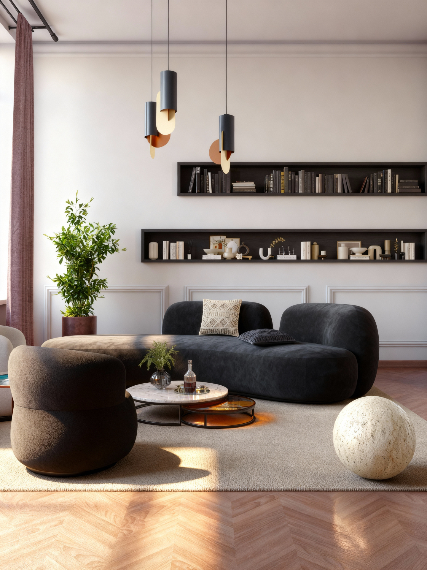 Luxury Jewelry Boutique – Rome - Retail / Hospitality photorealistic render 4