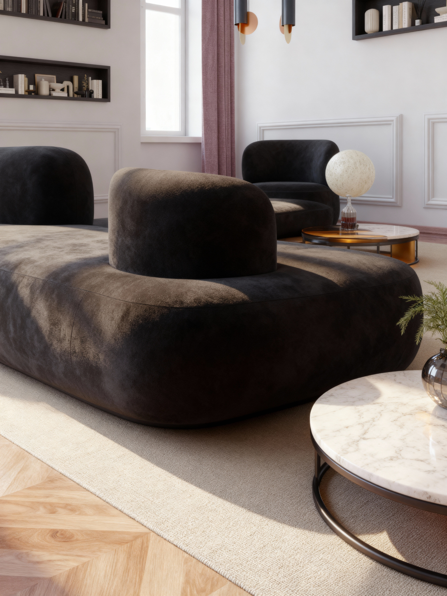 Luxury Jewelry Boutique – Rome - Retail / Hospitality photorealistic render 5