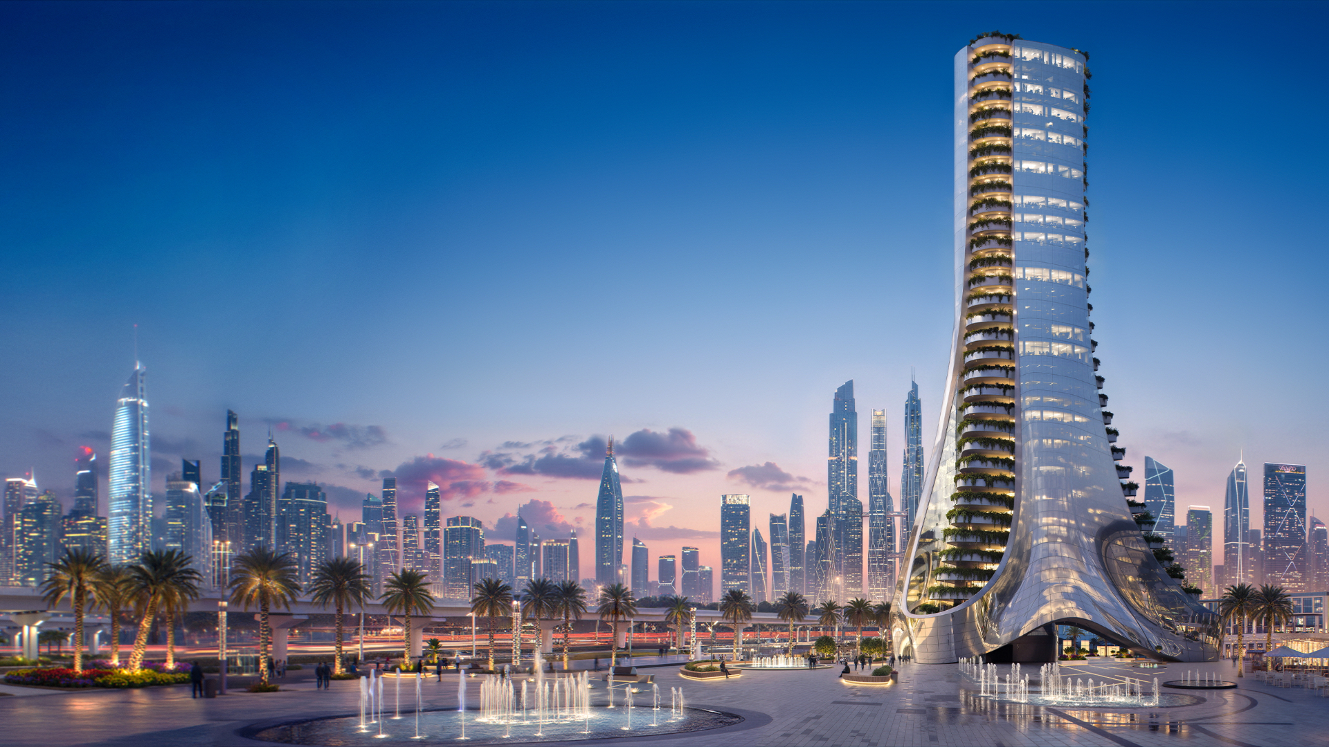 Ventum Residential Tower - Residential / Urban Development photorealistic render
